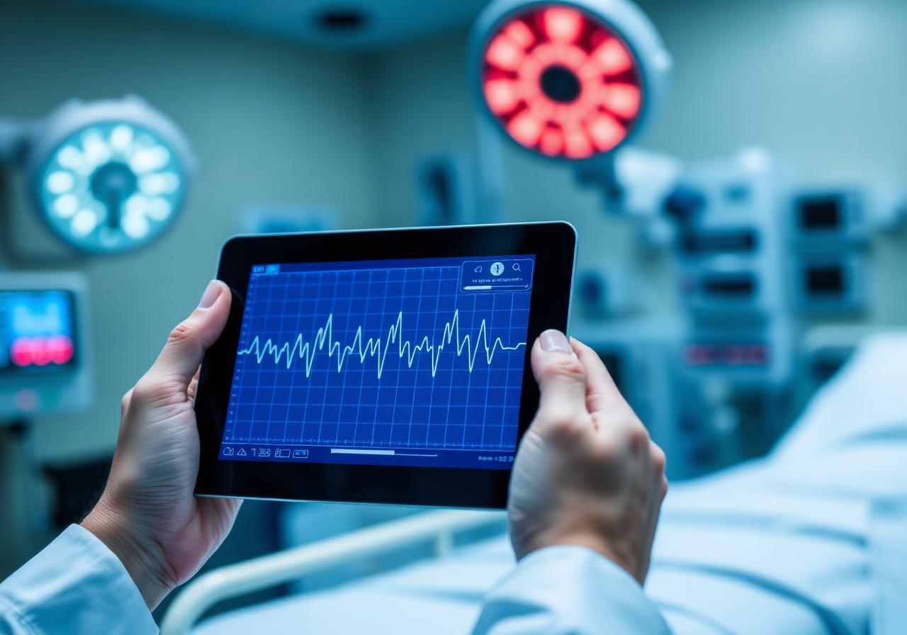 ECG em tablet